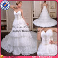 new arrival sweetheart neckline excellent embroidery bodice ten layers skirt wedding dress sash ribbon handmade